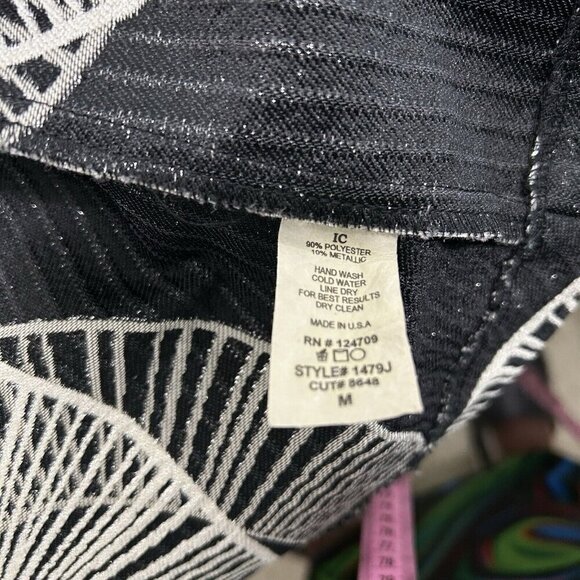 Elegant Black and White Women's Blazer - Picture 9 of 10